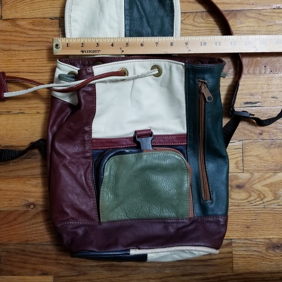 Patchwork  bookbag / backpack - Picture 8 of 8